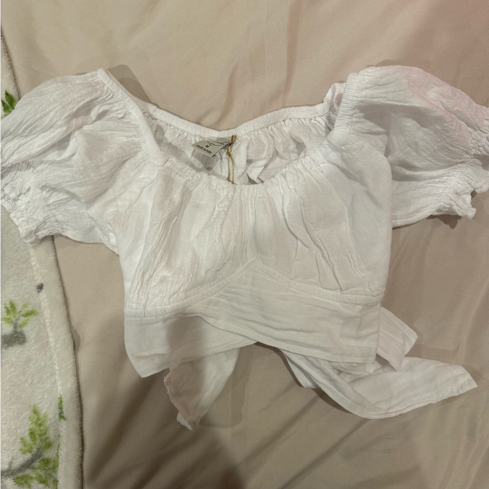 Blanca by nature white lola top